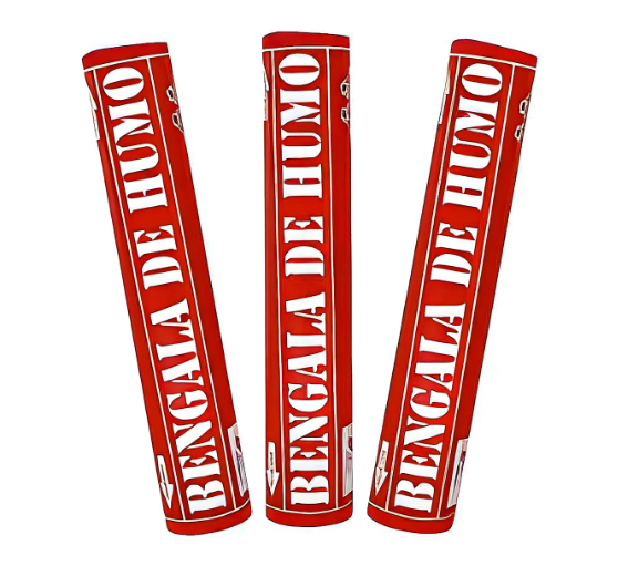 BENGALA DE HUMO ROJO PARTY STORE x1u