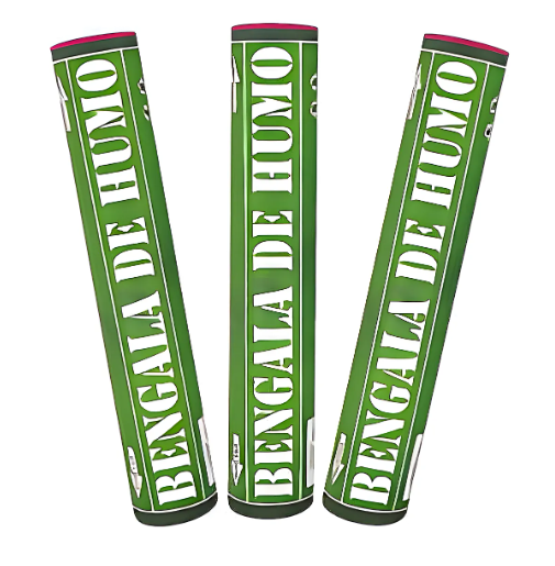 BENGALA DE HUMO VERDE PARTY STORE x1