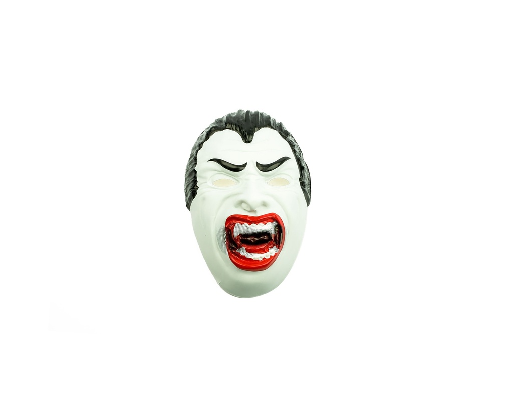MASCARA PLASTICA DRACULAx1 3322