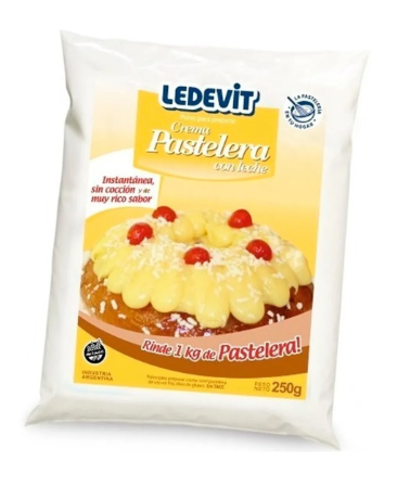 CREMA PASTELERA EN POLVO X 250 GR LEDEVIT
