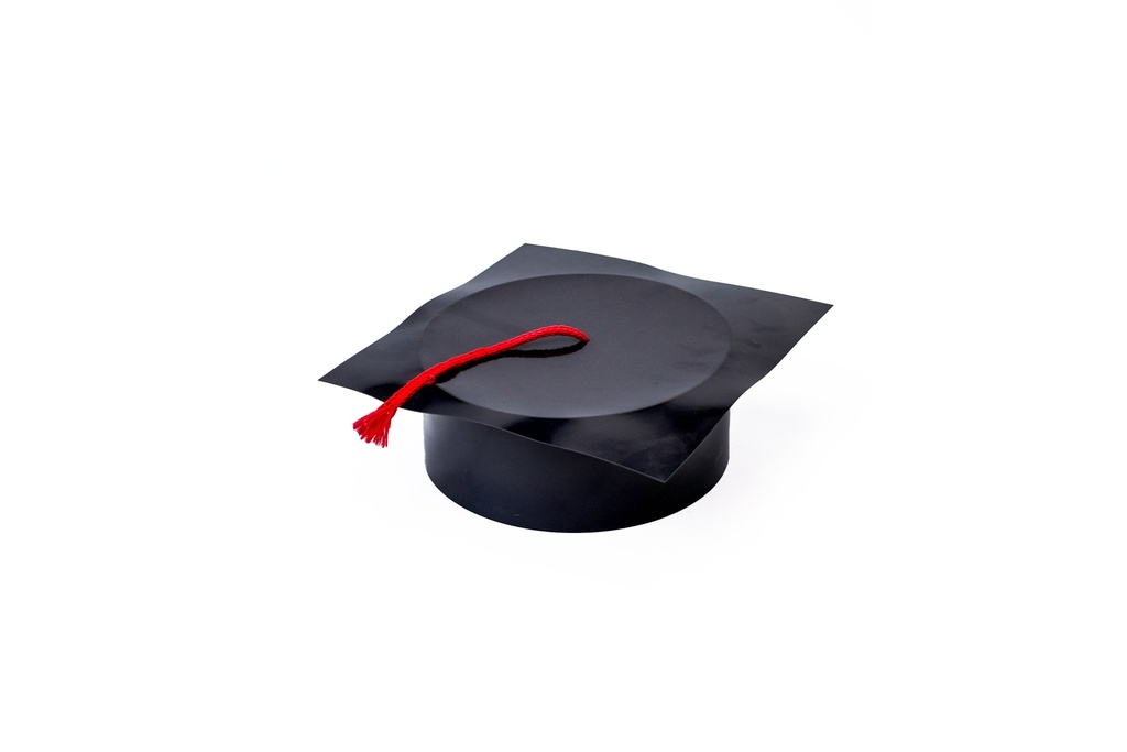 GORRO EGRESADO PLASTICO x1 (LP02)