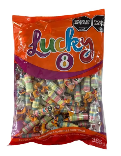 PASTILLA LUCKY 8 385gr