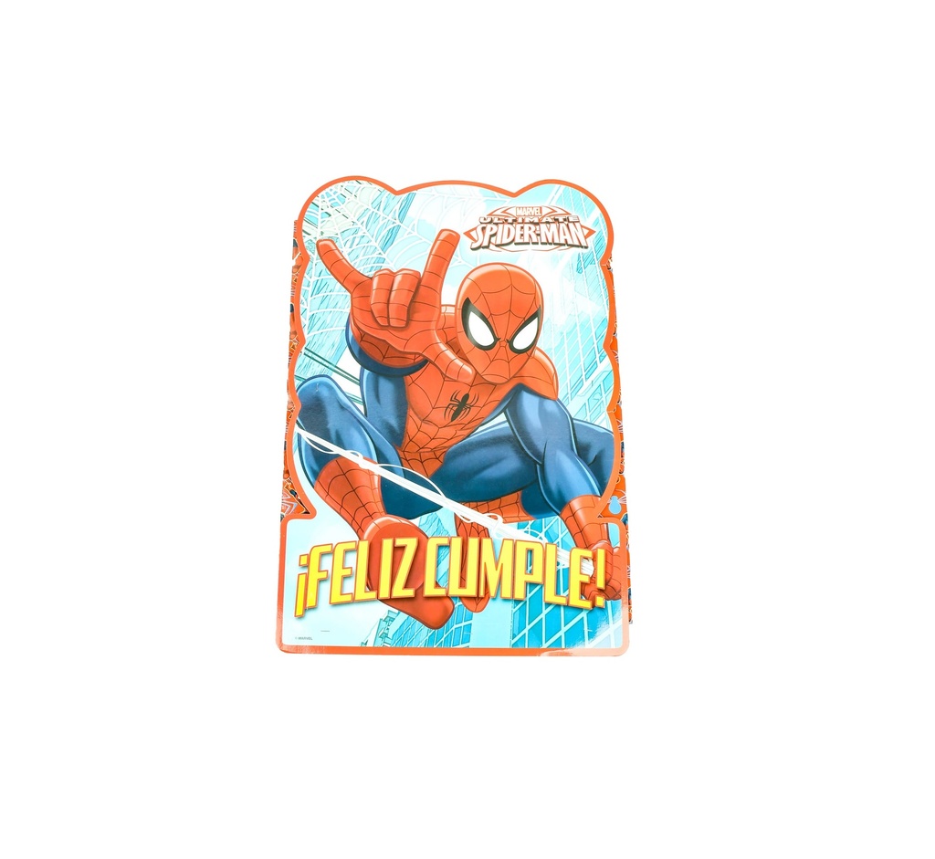PIÑATA CARTON HOMBRE ARAÑA x1 C.O