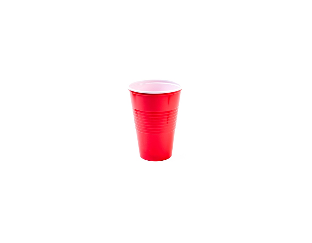 VASO AMERICANO ROJO 500cc x5