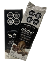 [0235] CHOCOLATE ALPINO LODISER EN TABLETAS SEMIAMARGO x500g