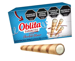 CUBANITO CHOCOLATE BLANCO OBLITA x48 1620
