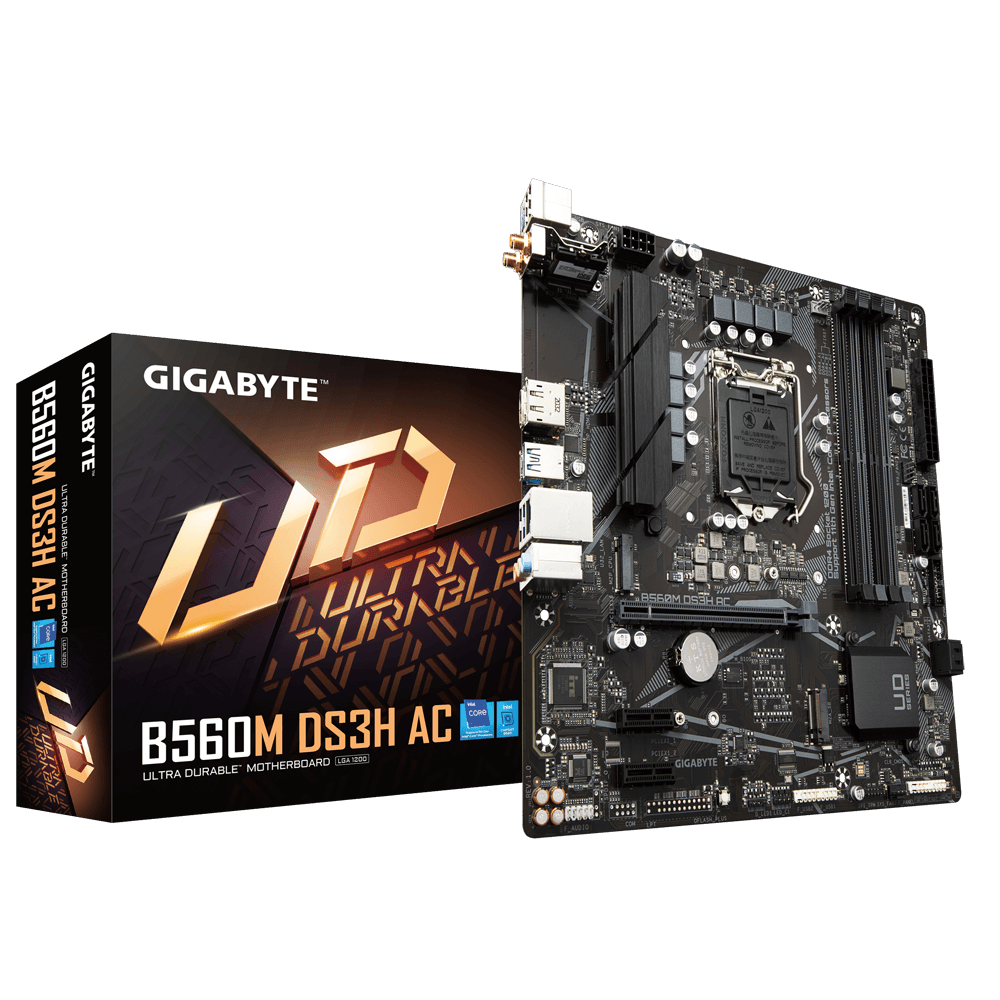 Mother GIGABYTE B560M DS3H AC s1200 DDR4 (11va gen) (5417)